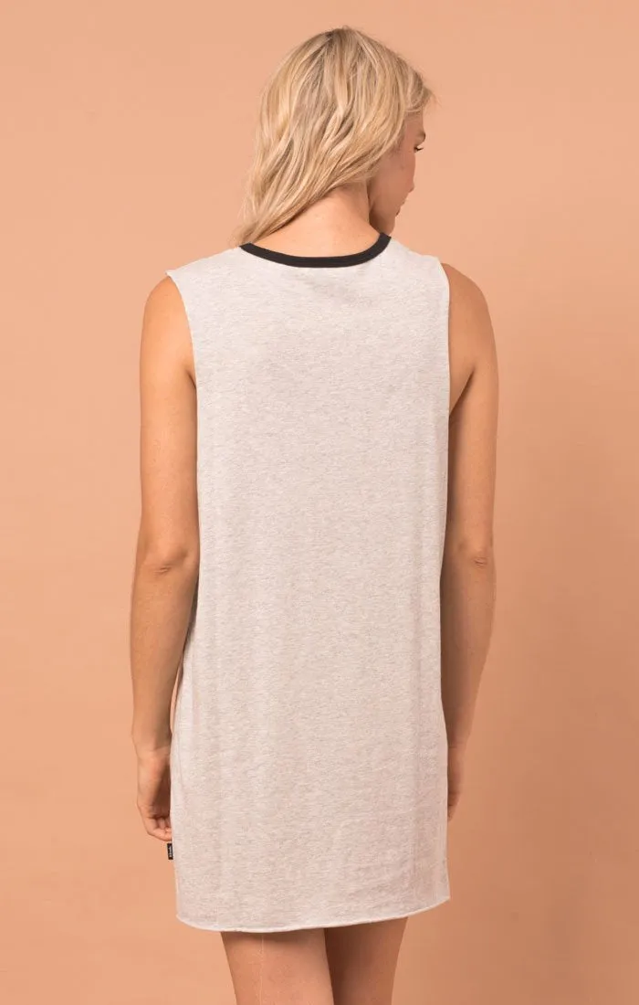 Afends Womens Theatre - Loose Bandcut Dress