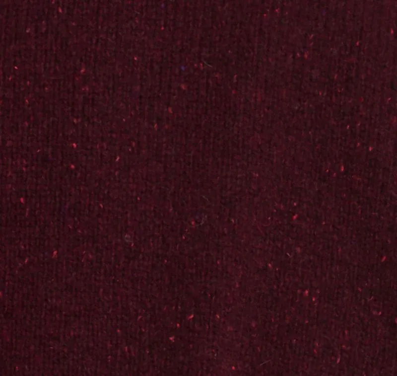 Barbour Tisbury Lambswool 1/4 Zip Mens Jumper - Ruby