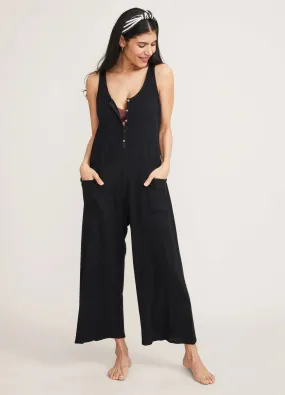 Black 24/7 Feeding Jumpsuit