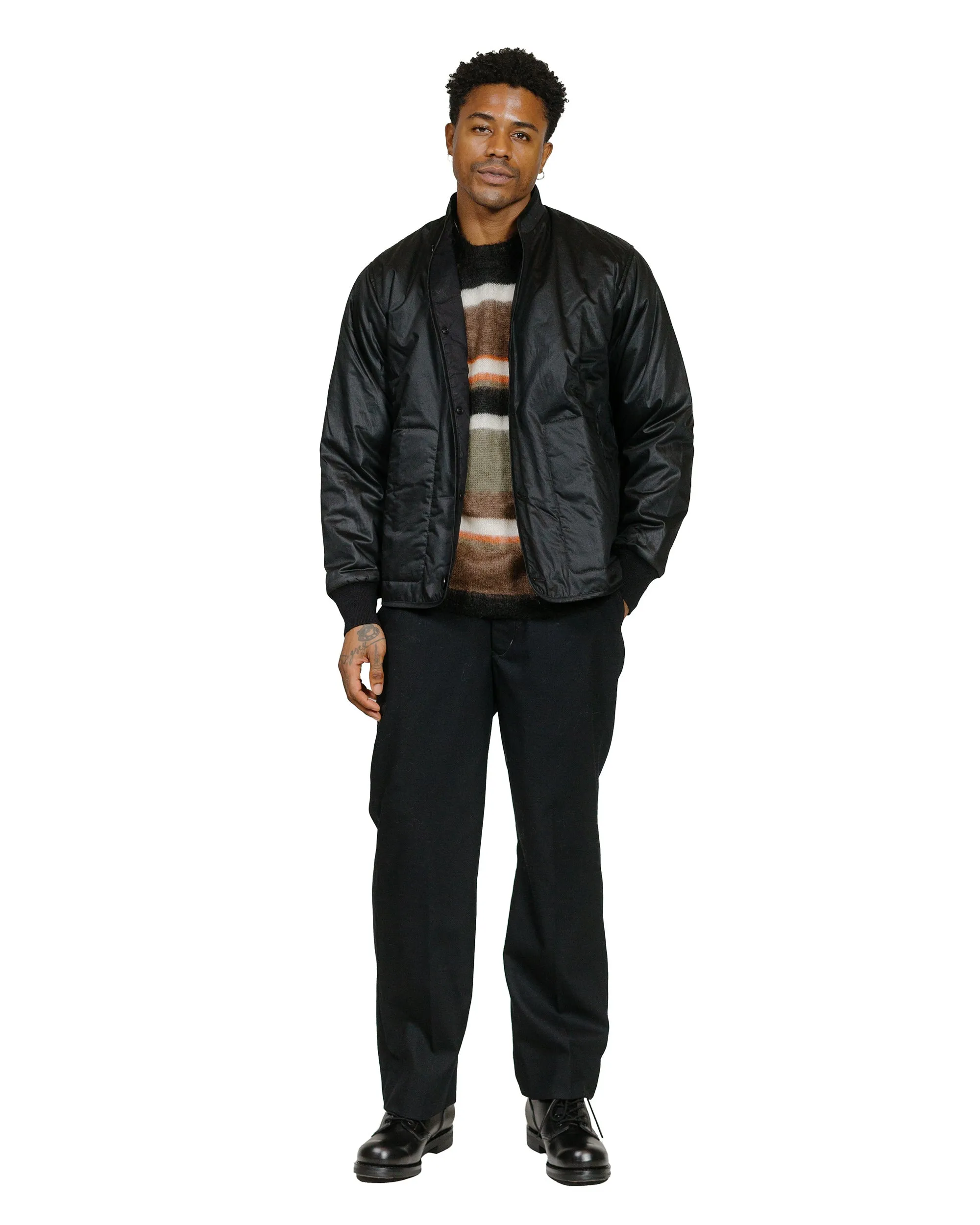 CASEY CASEY Stripe Mohsil Jumper Mosil Khaki