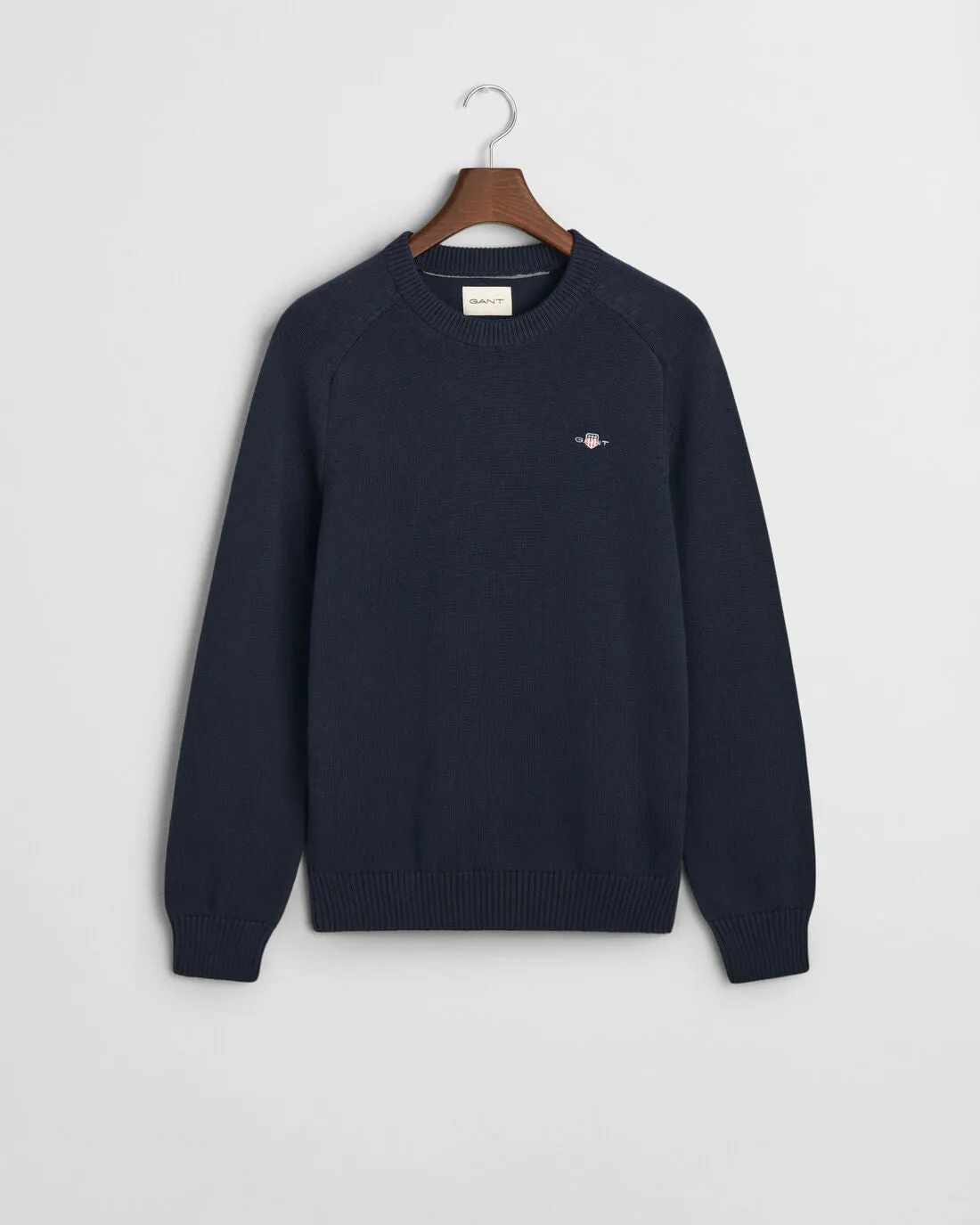 Casual Cotton Crew Neck Sweater
