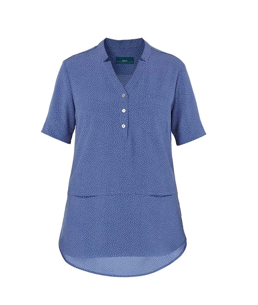 CAT9XP Silvi Spot Print Short Sleeve Tunic