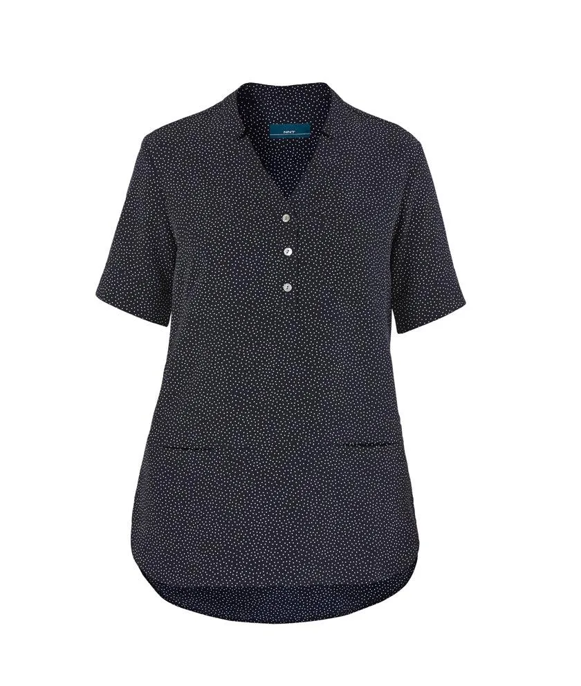 CAT9XP Silvi Spot Print Short Sleeve Tunic