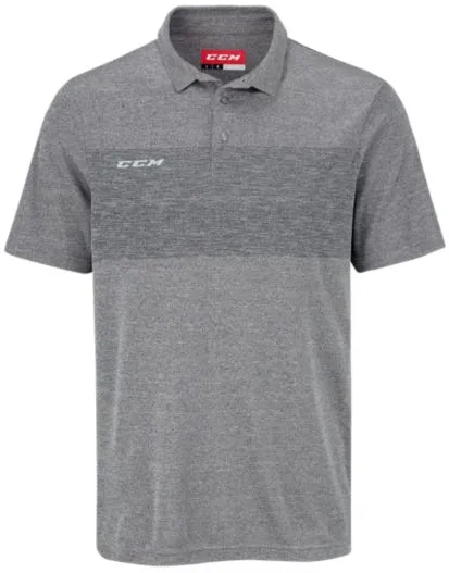 CCM Heathered Polo Adult