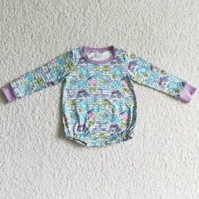 Cute Fall Kids Clothes Girls Romper Boys Jumpsuit LR0102