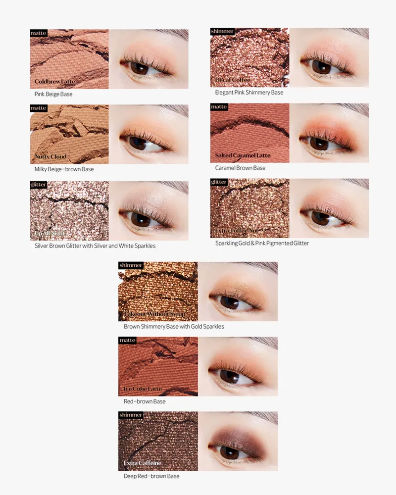 Etude Play Color Eyes 9-Color #Caffeine Holic