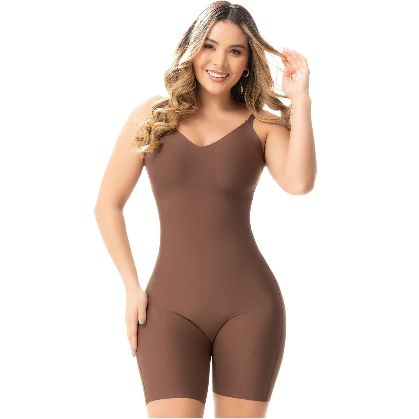 Fajas Colombianas Butt Lifter Jumpsuit Tummy Control Shapewear Sonryse SP44NC