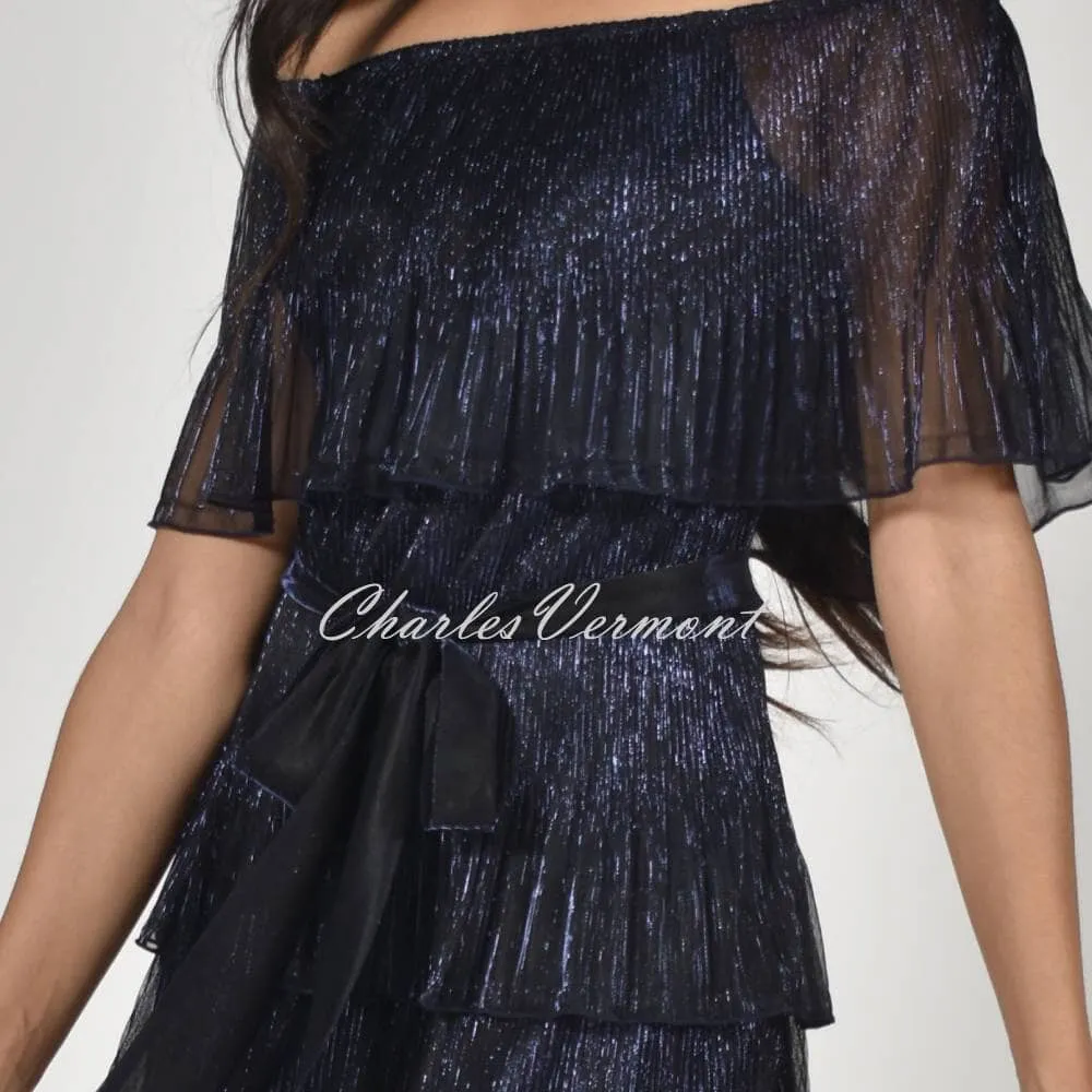 Frank Lyman Dress - Style 222171 (Navy Shimmer)
