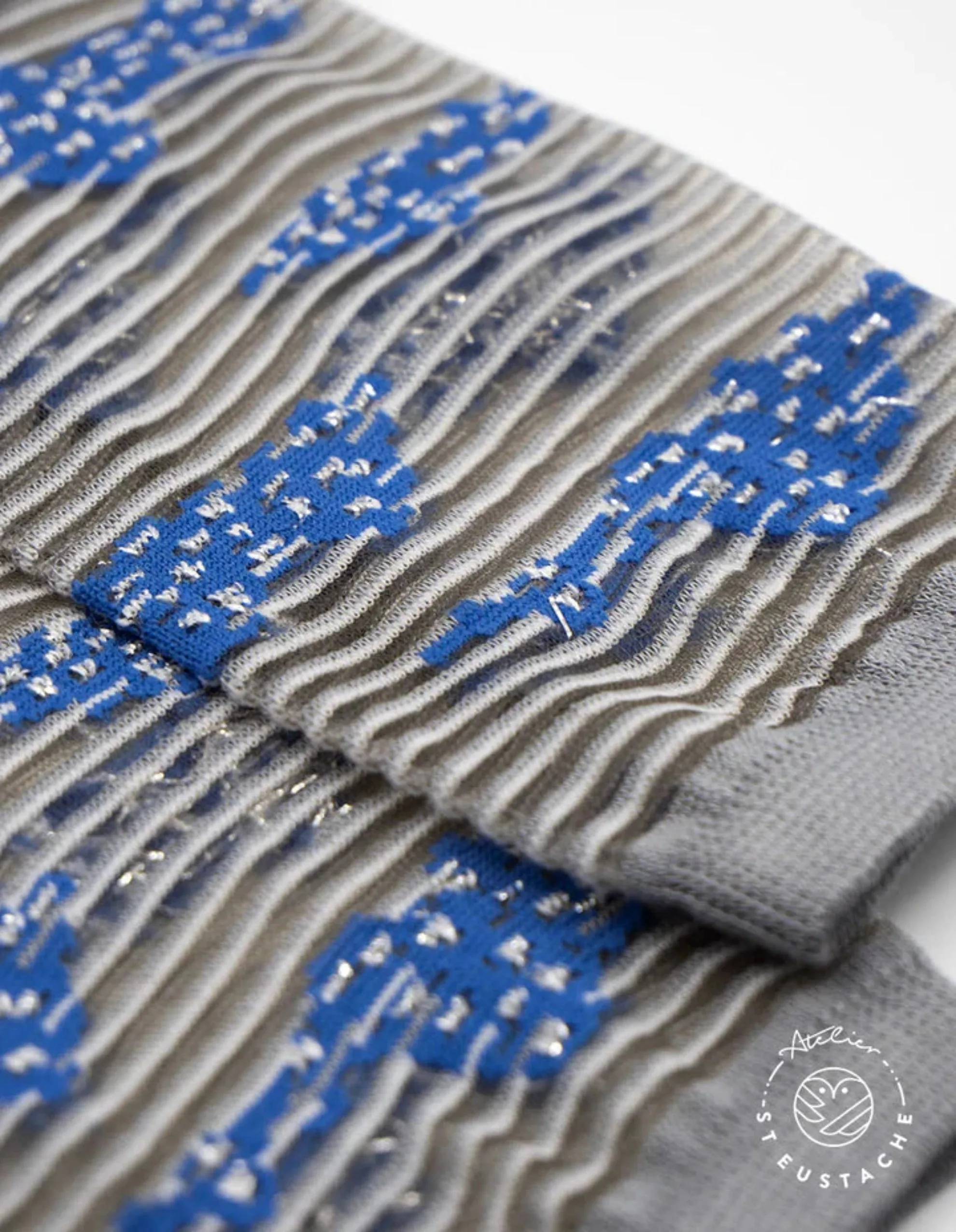 Grey Mist Socks by Atelier St Eustache