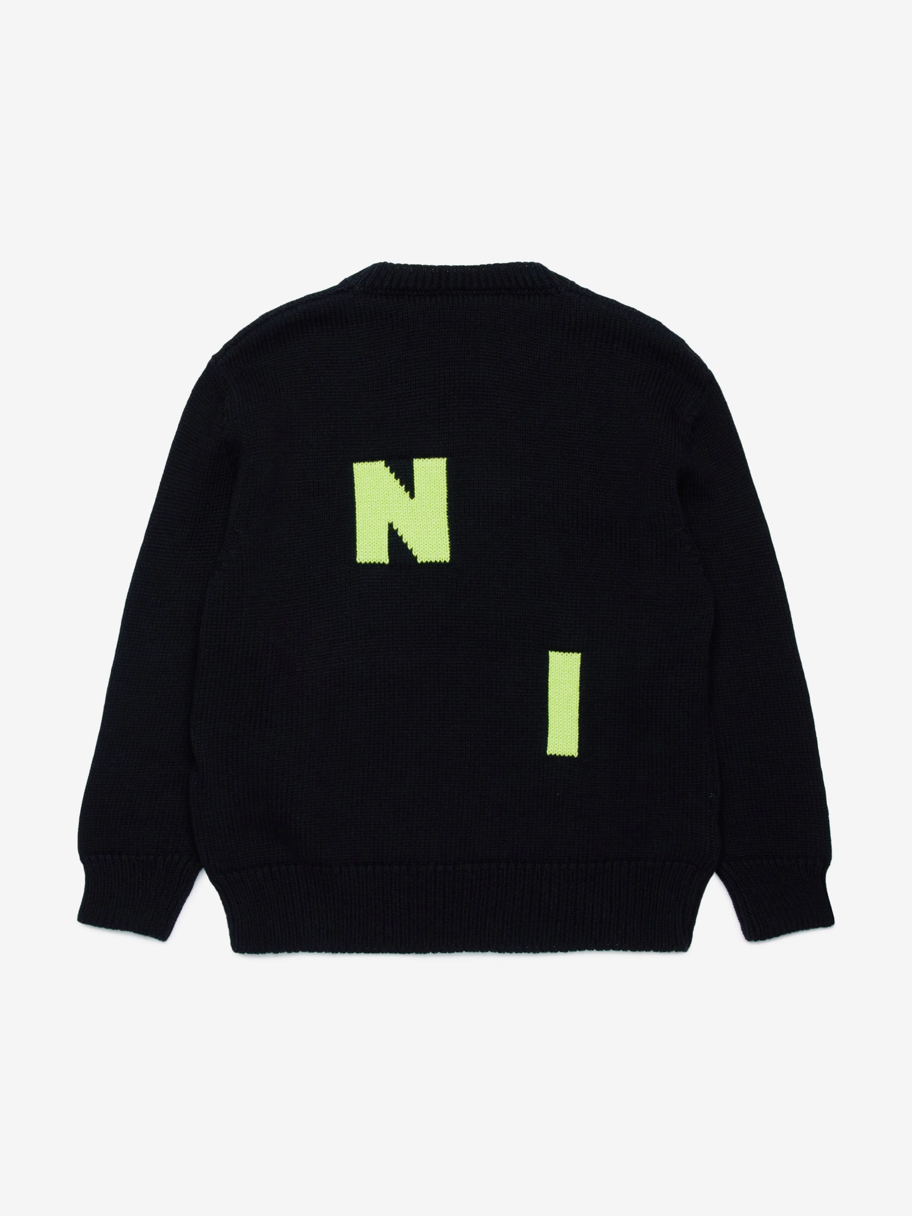 MARNI Kids Logo Jumper in Black