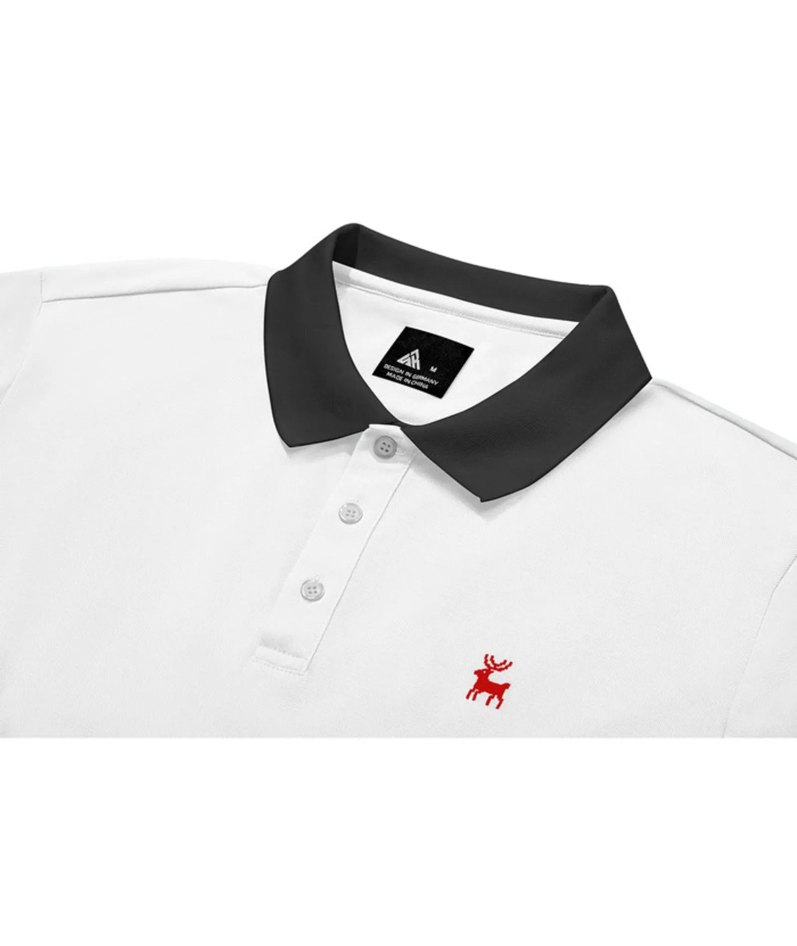 Men's Button Up Slim Fit Polo Shirt-ZPK007904
