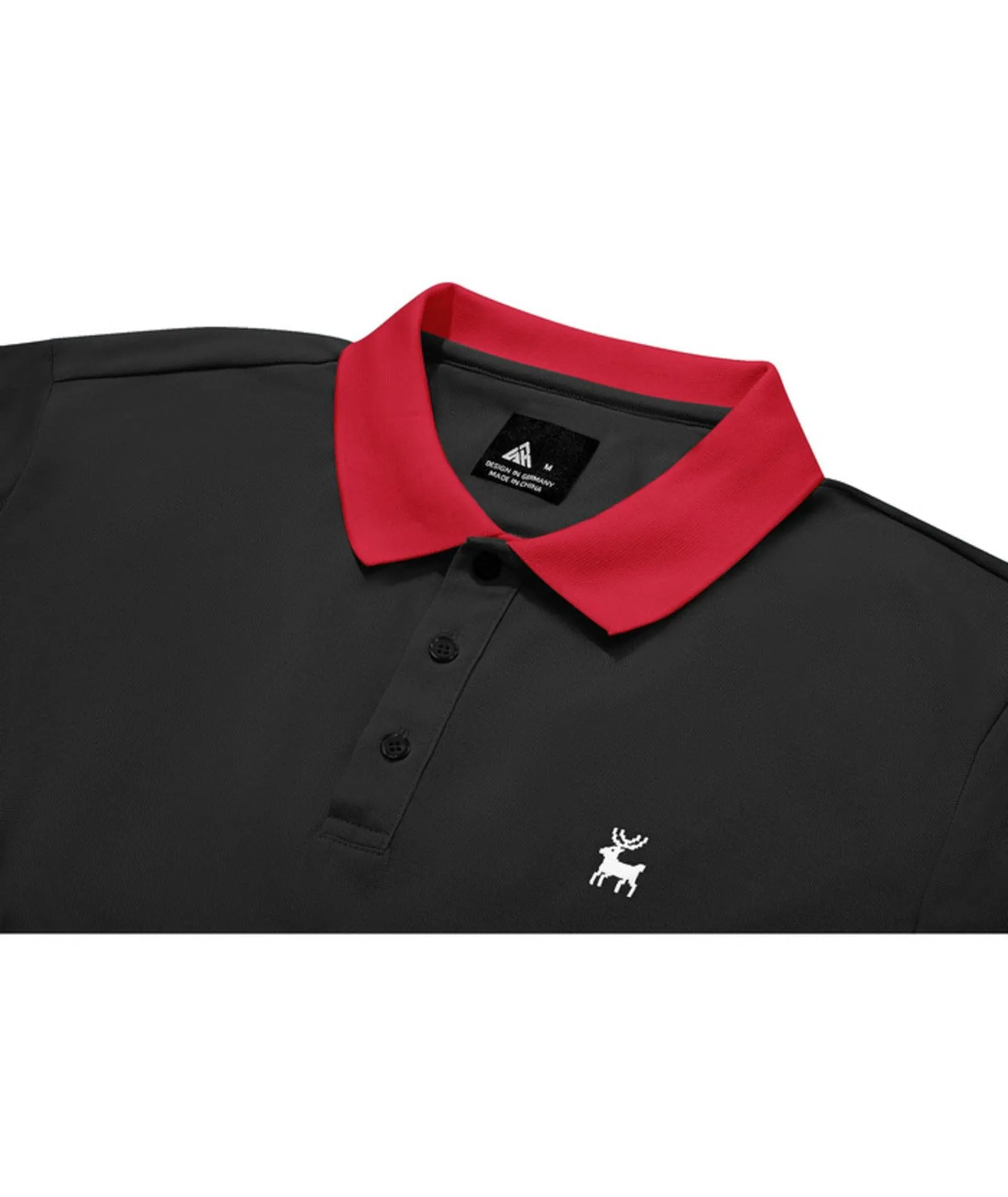 Men's Button Up Slim Fit Polo Shirt-ZPK007904
