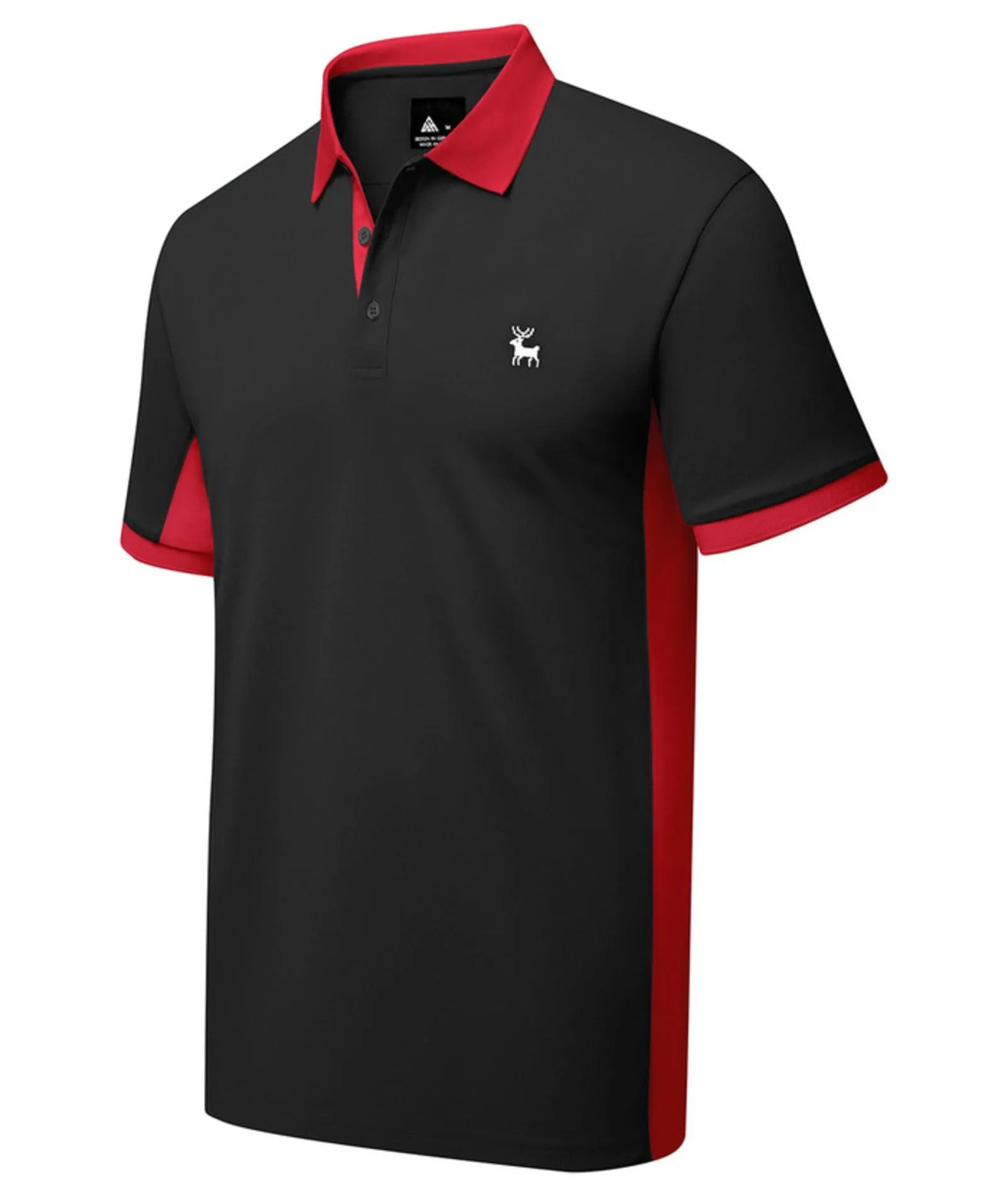 Men's Button Up Slim Fit Polo Shirt-ZPK007904
