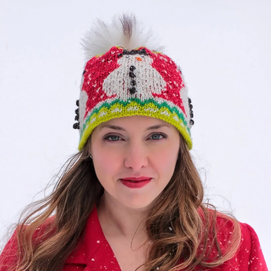 Mr. Frosty Snowman Hat Pattern
