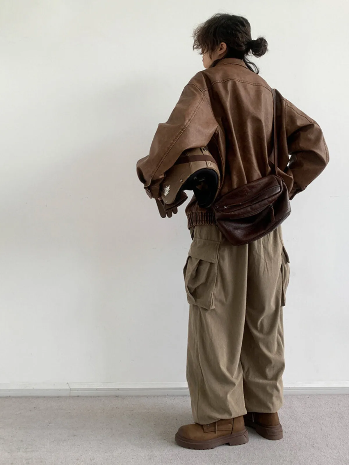 MV Retro Corduroy Wide-Leg Trousers