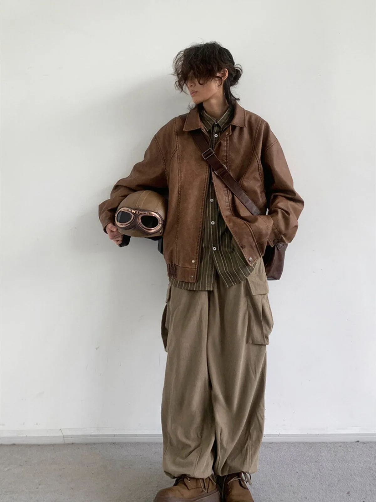MV Retro Corduroy Wide-Leg Trousers