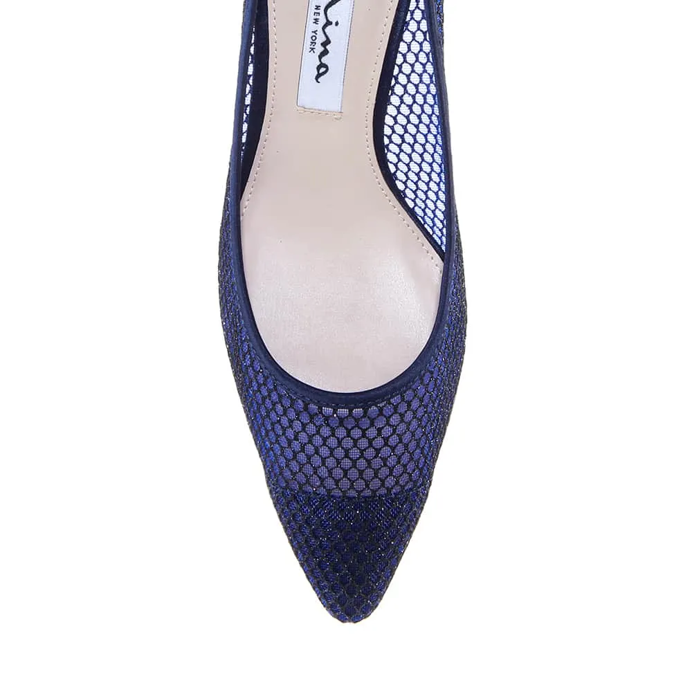 Niley Heel in Navy