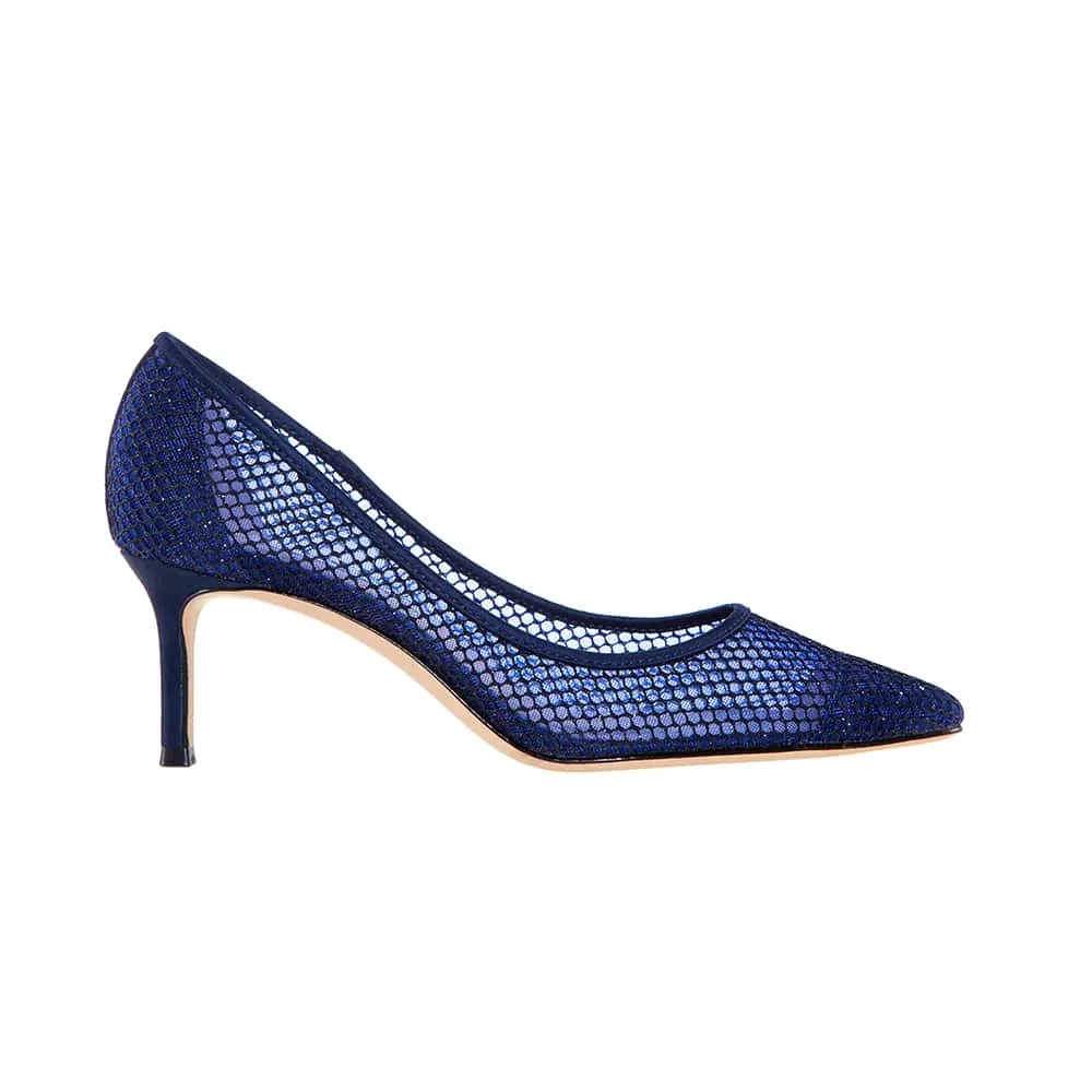 Niley Heel in Navy