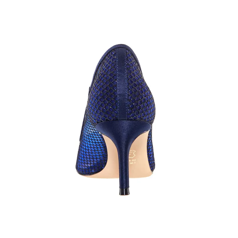Niley Heel in Navy