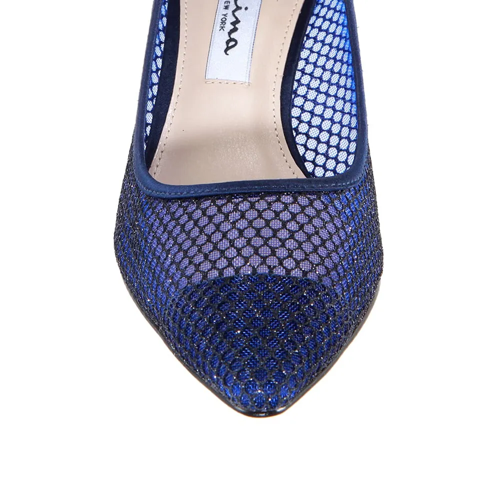 Niley Heel in Navy