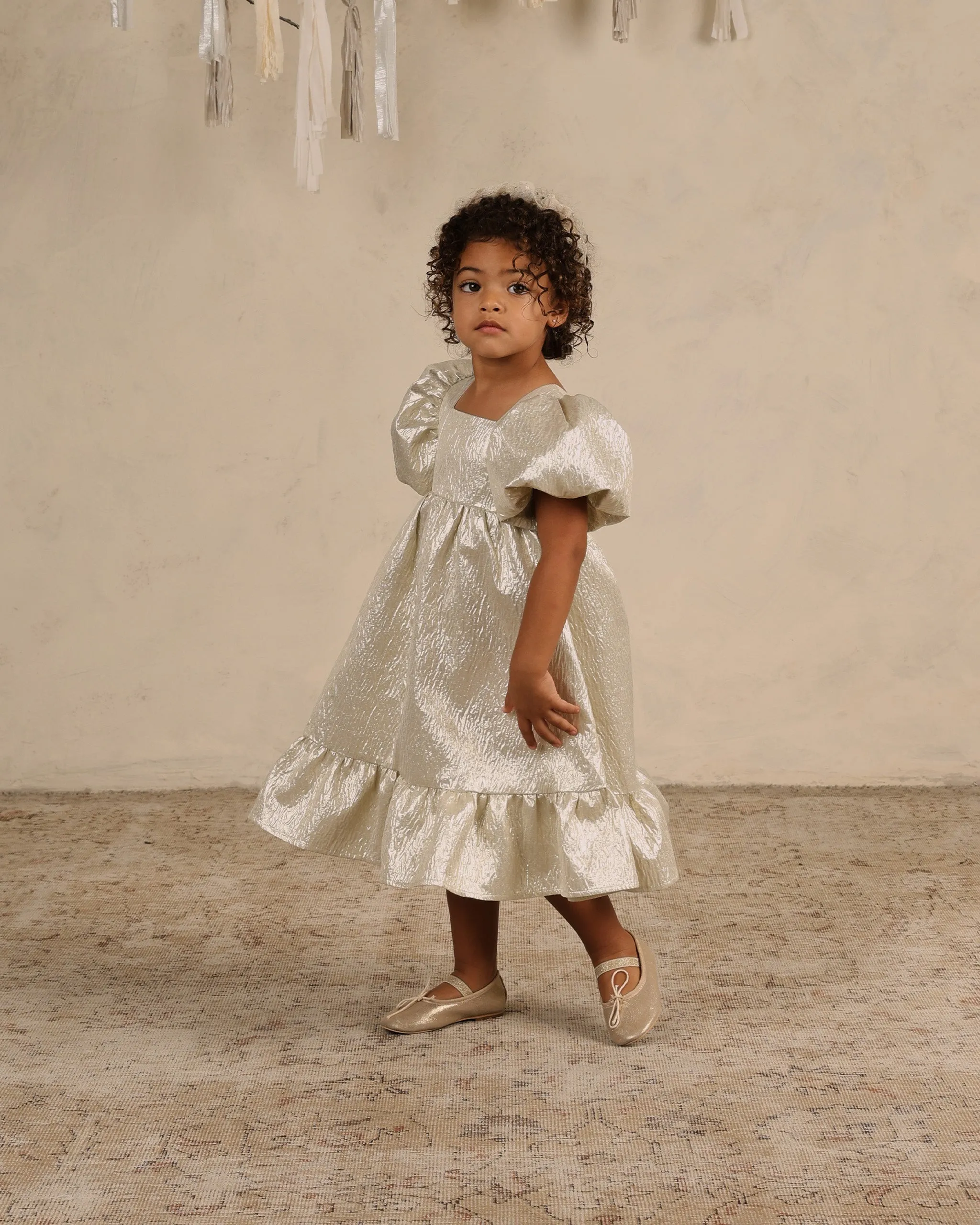 Noralee Augusta Dress in Champagne