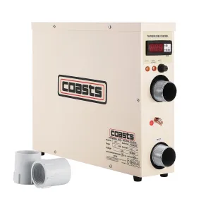 OrangeA Pool Heater Electric 11KW 220V Spa Heater Electric Heating and Thermostat Pool Heat Pump (Pool Heater)