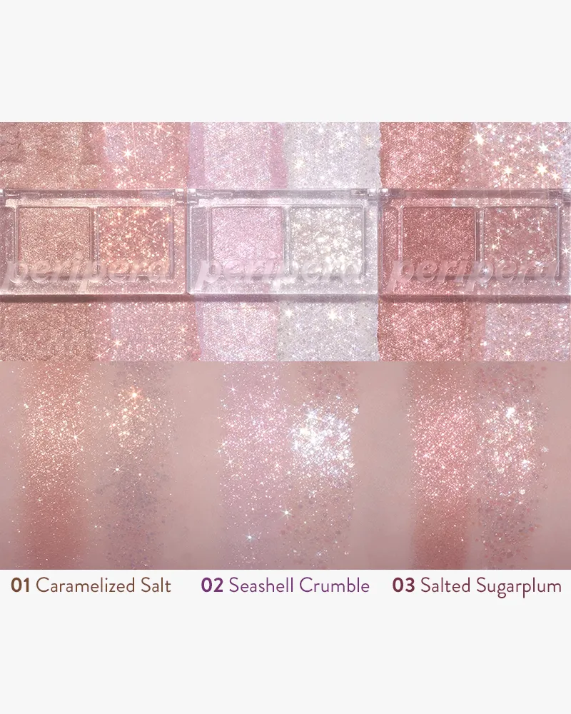 peripera Duo Pocket Glitter Shadow