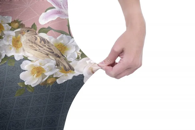 Regular Leggings (8-12 UK Size) - Spring in Bloom