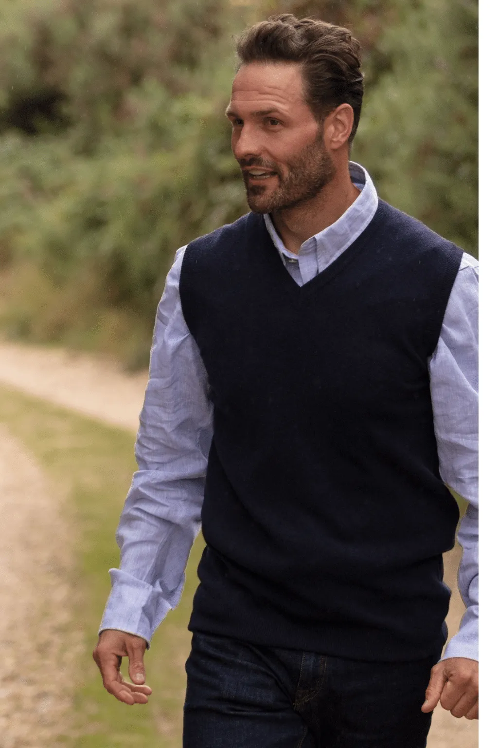 Sleeveless jumper