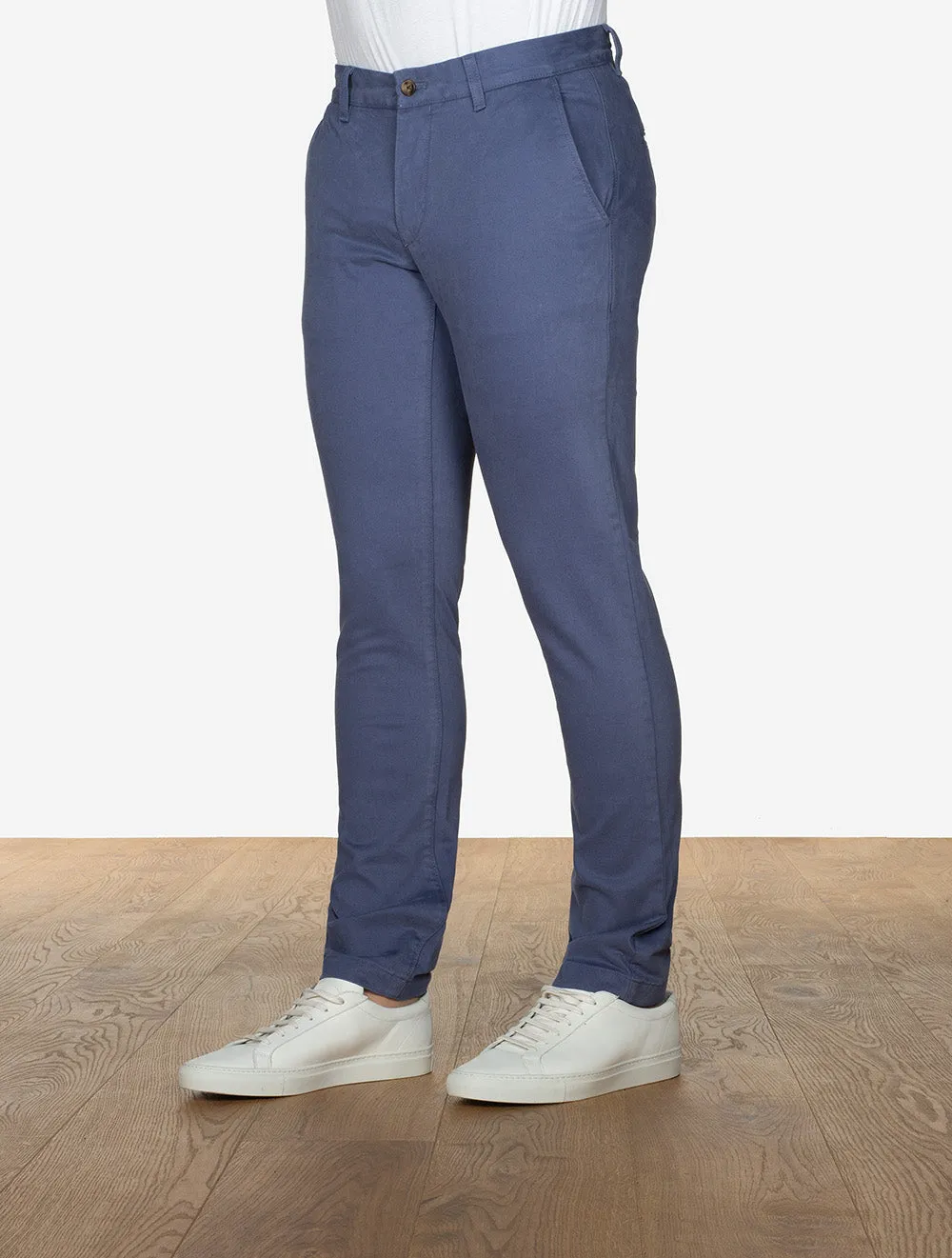 Slim Comfort Super Chinos Dusty Navy