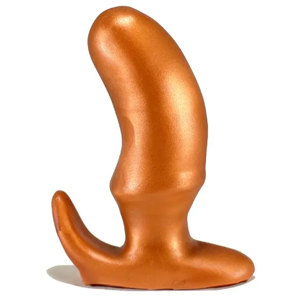 SquarePegToys® Large Kidney SuperSoft Silicone Prostate Plug