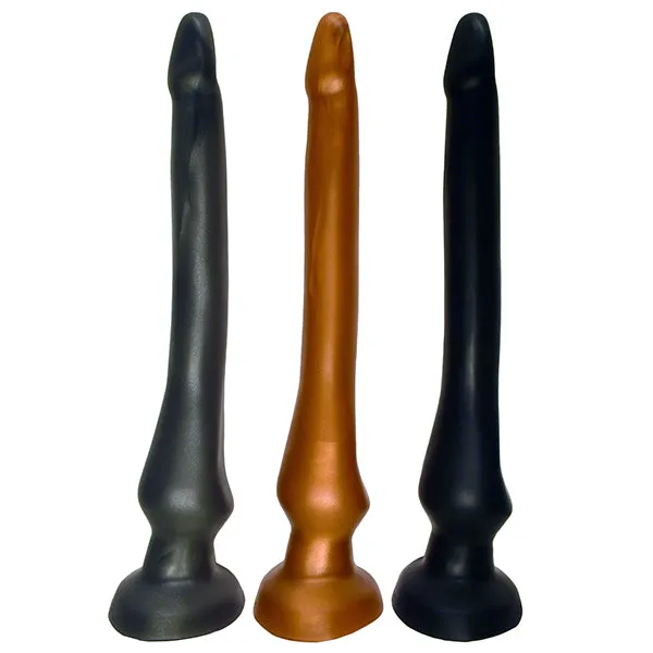 SquarePegToys® The Slim Plugged Deep-Throat Plug, SuperSoft Silicone