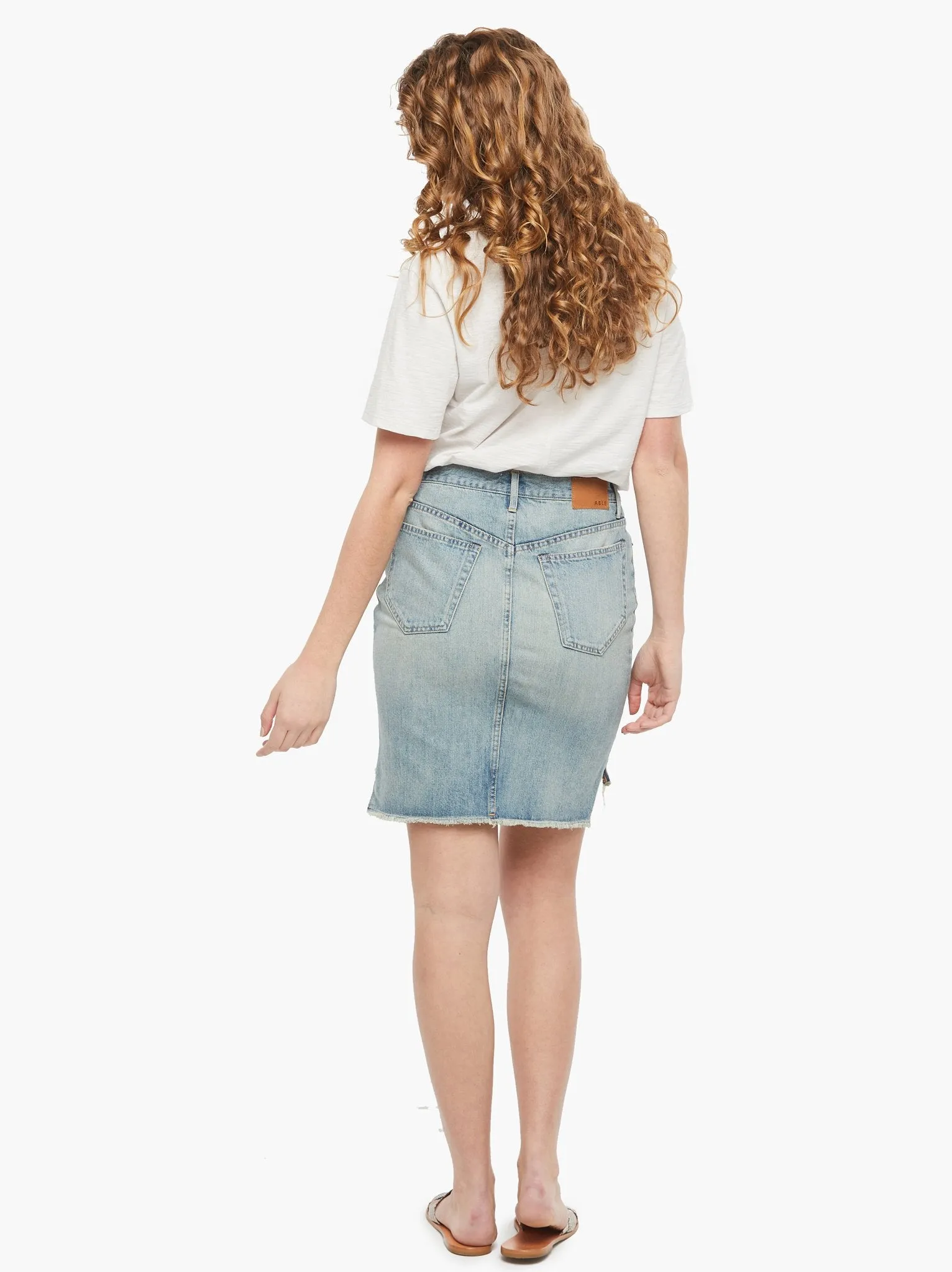 The Fatima Denim Skirt