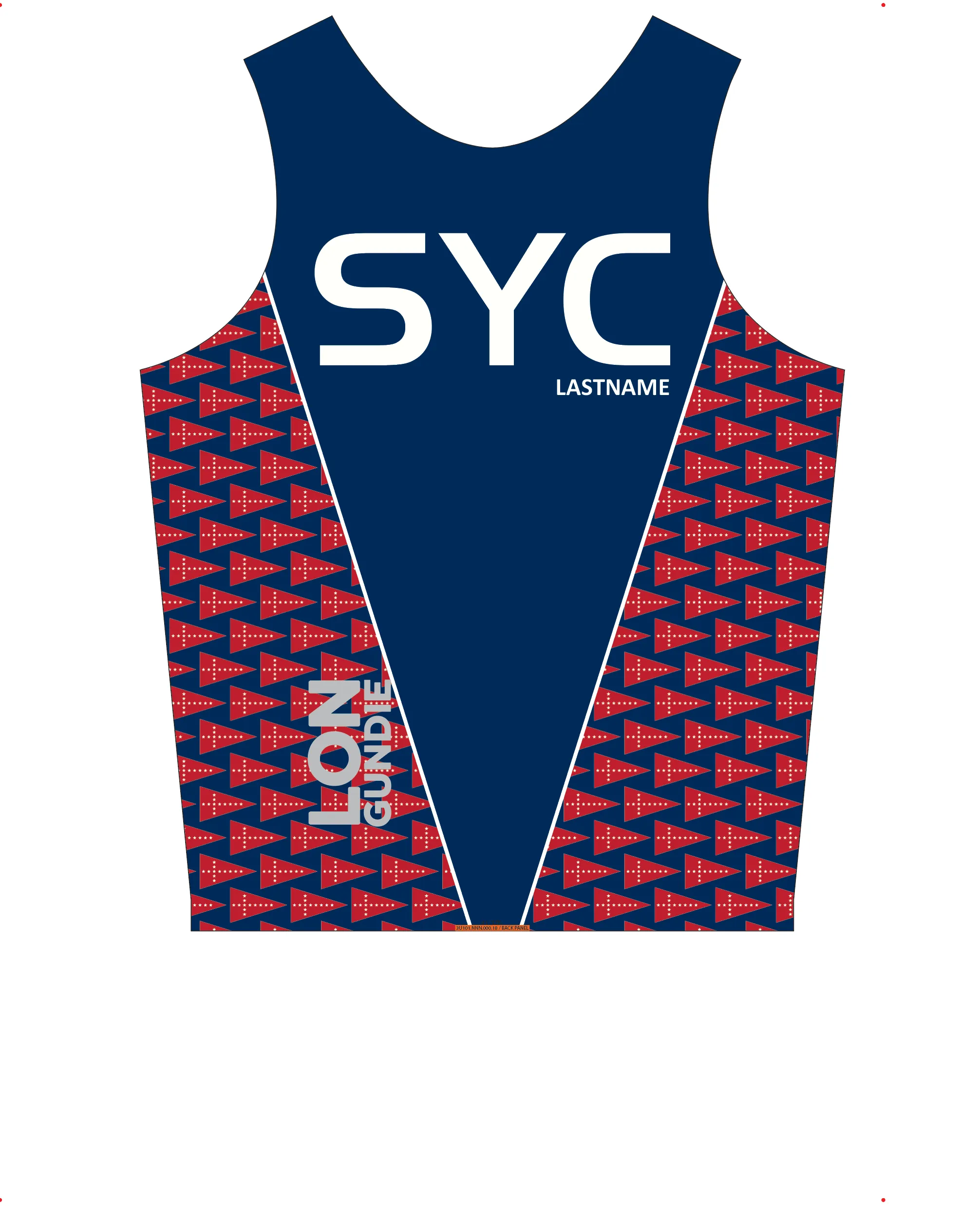UNISEX PINNIE TOP TANK NAVY | SAYVILLE YC | PSNLZ'D