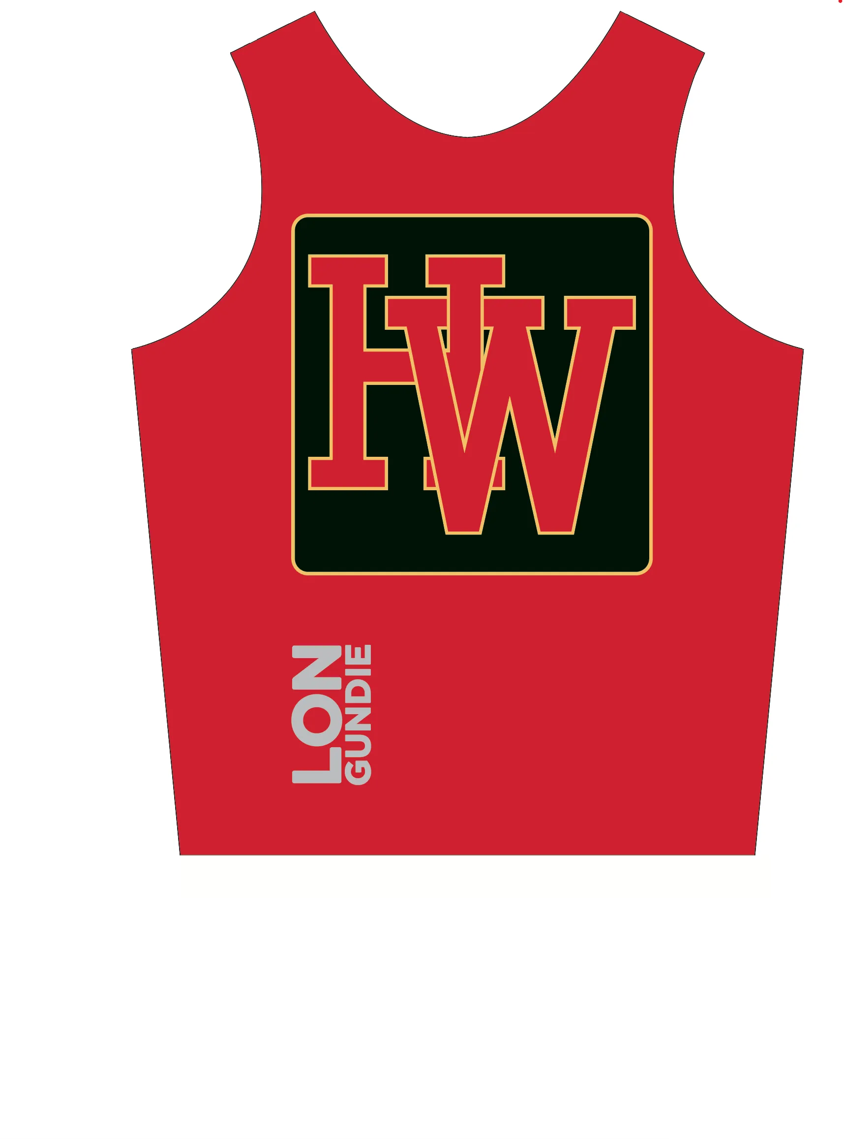 UNISEX PINNIE TOP TANK RED | HARVARD-WESTLAKE SCHOOL