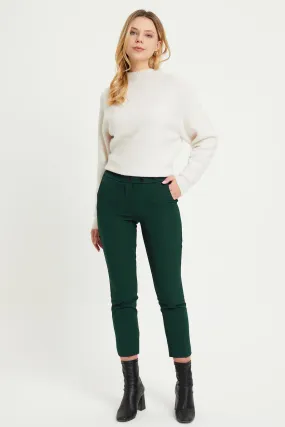 ZRF Women Cigarette 3 Snap Pants - Emerald - Brive-la-Gaillarde